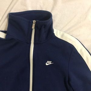 Blue Nike Track Jacket
